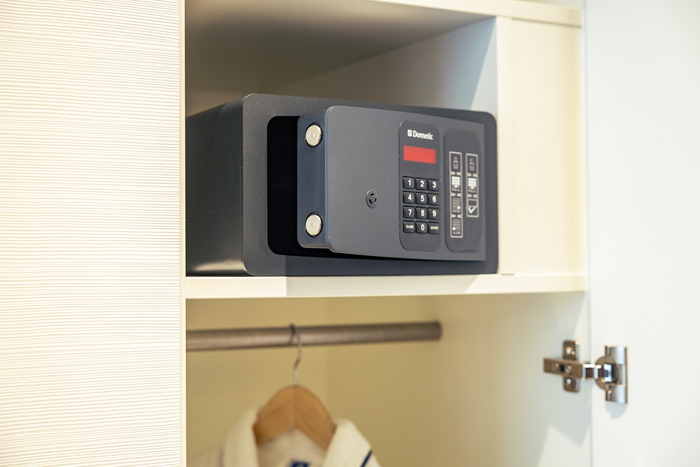 Integrierter Safe für Wahlleistungspatienten des St. Marien Hospital Eickel.